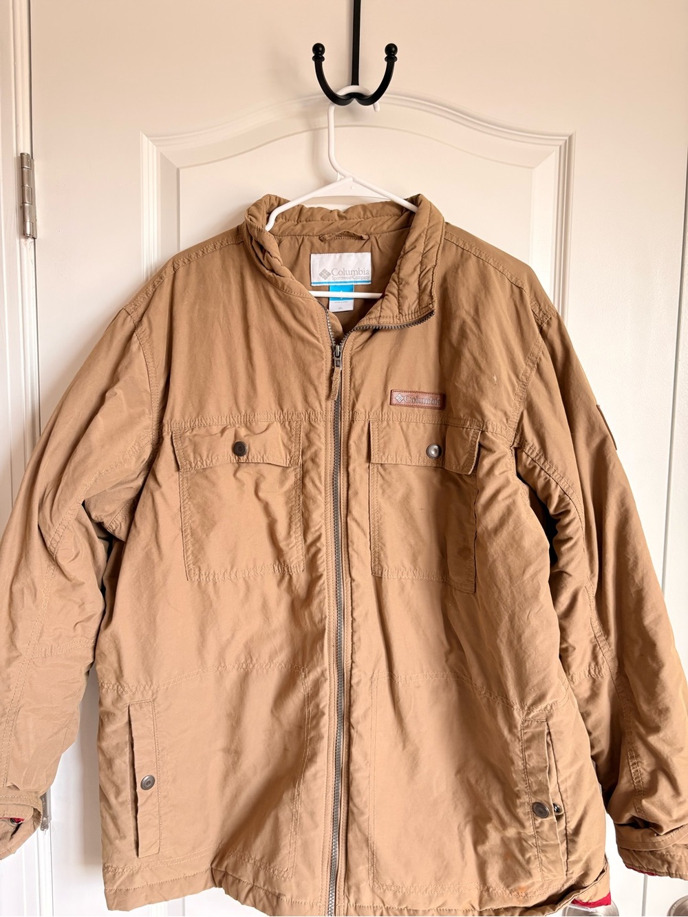 Columbia Men's Tan Military Field Jacket